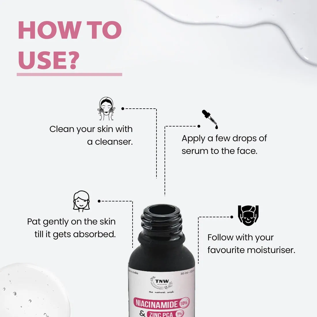 10% Niacinamide   1% Zinc PCA Serum For Even-toned & Texture-Free Skin