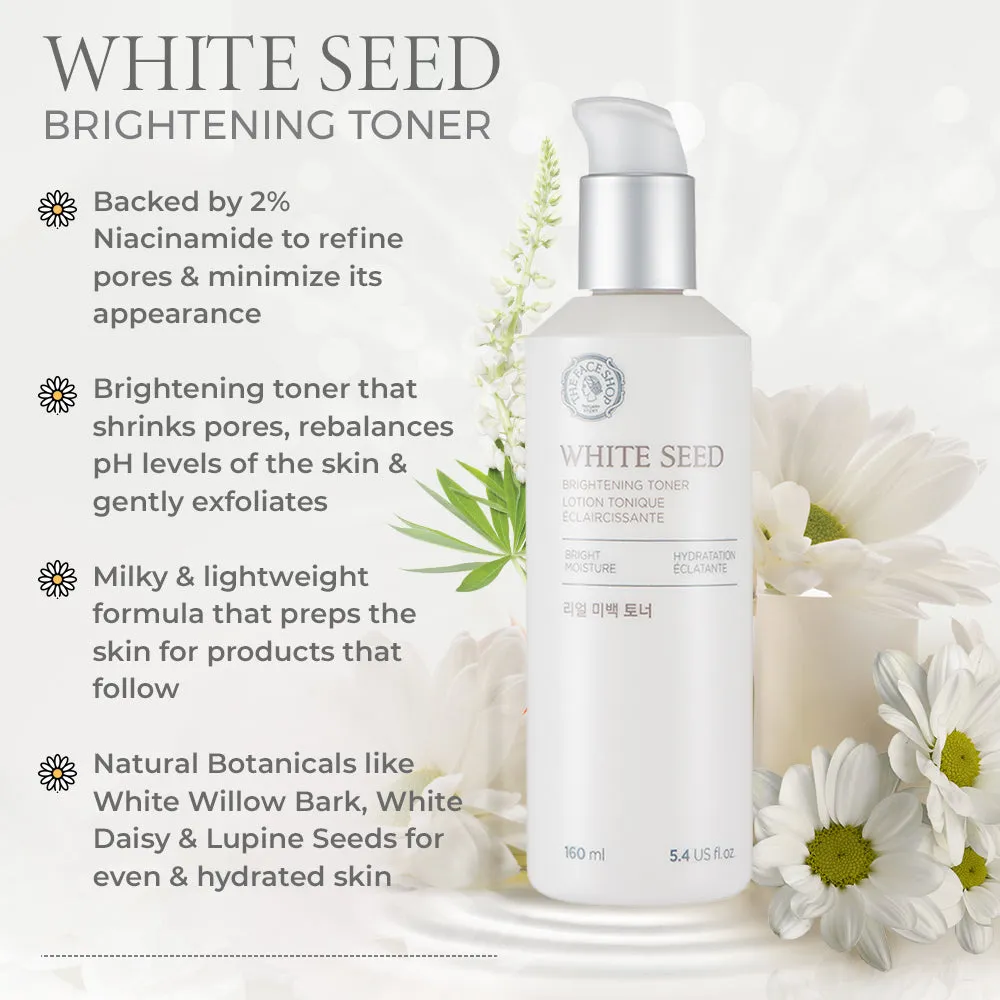 2 Step White Seed Brightening Combo
