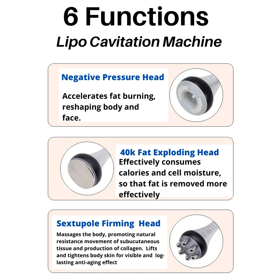 Adonis 6 in 1 Cavitation Machine Standard 40KHz