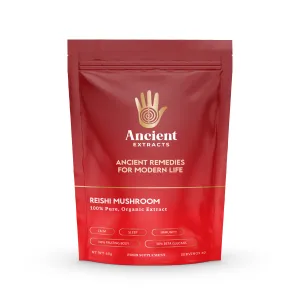 Ancient Extracts Organic Reishi Mushroom Powder 30% Beta Glucan 60g