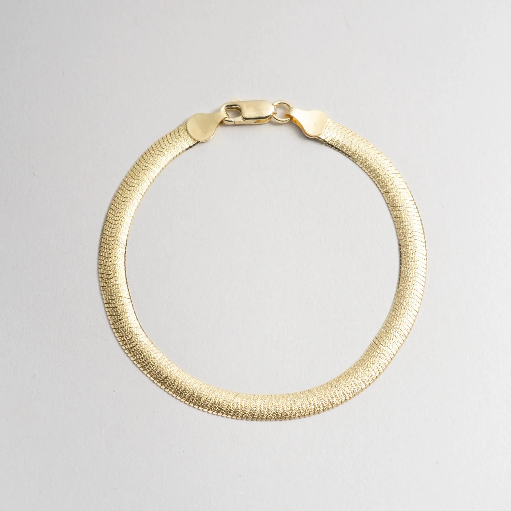 Angelique Gold Diamond Cut Bracelet