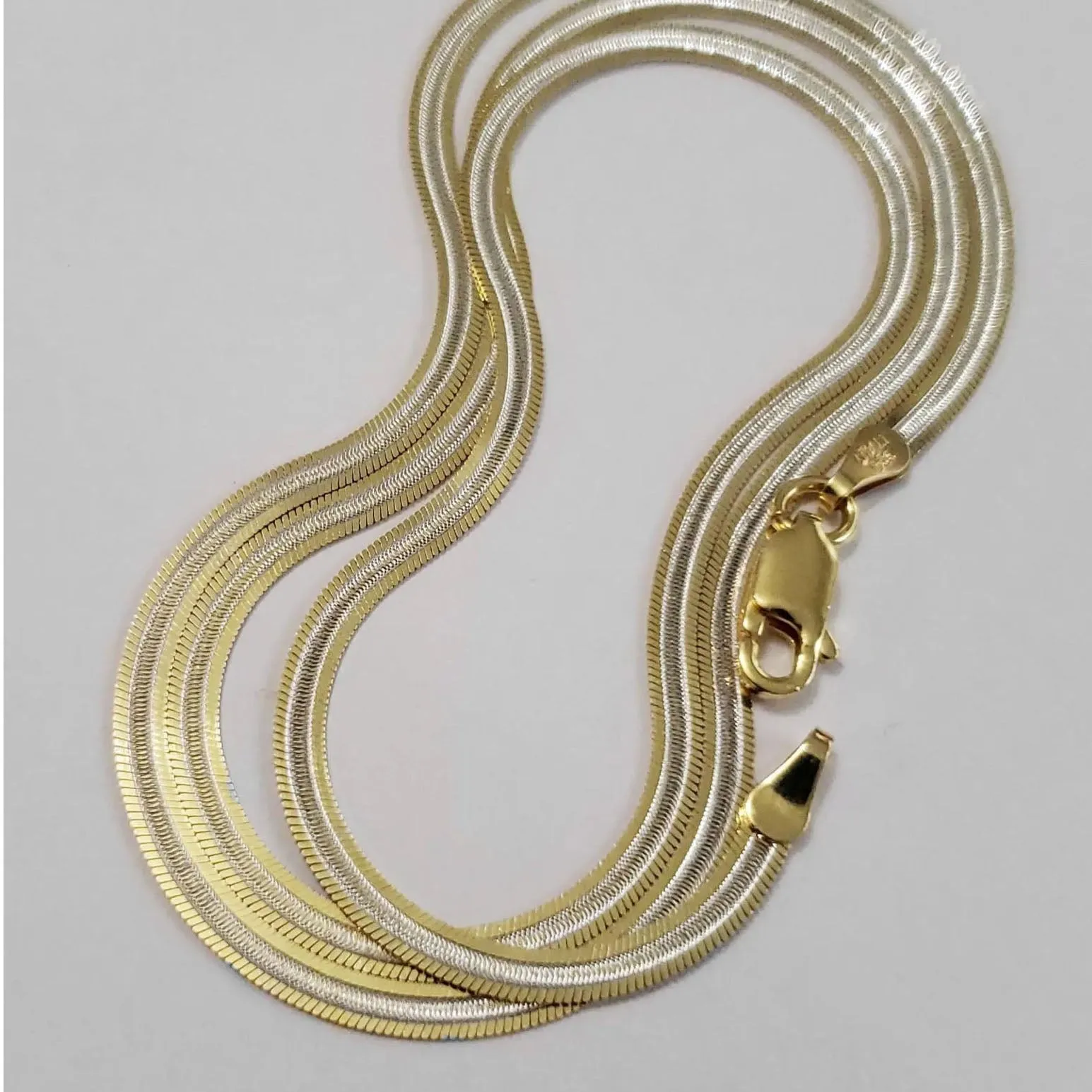 Barbara Diamond-Cut Gold Chain