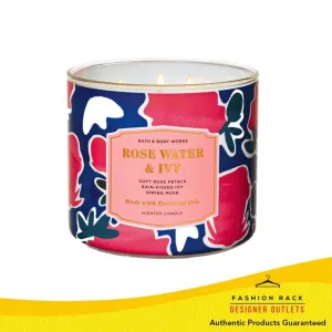 Bath & Body Works Rosewater And Ivy 3-Wick Candle 411Ml