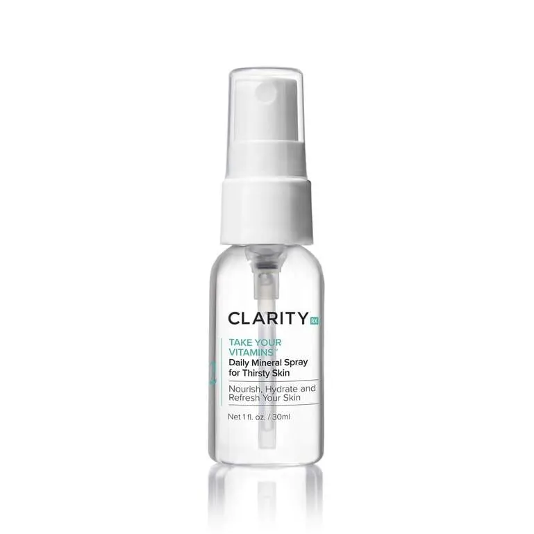 ClarityRx Take Your Vitamins Daily Mineral Spray for Thirsty Skin