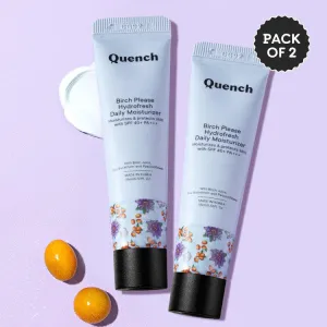 Daily Hydrating Moisturizer with SPF 40  PA    & Birch Juice Enzymes Mini - Pack of 2