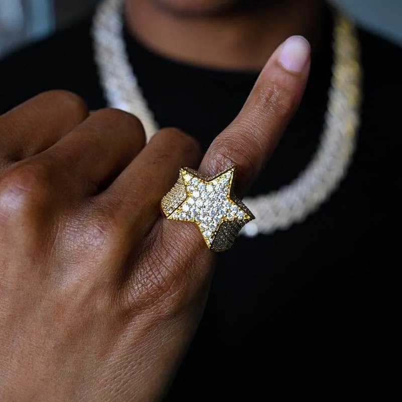 Diamond Star Ring