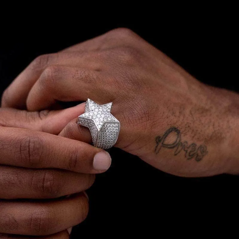 Diamond Star Ring