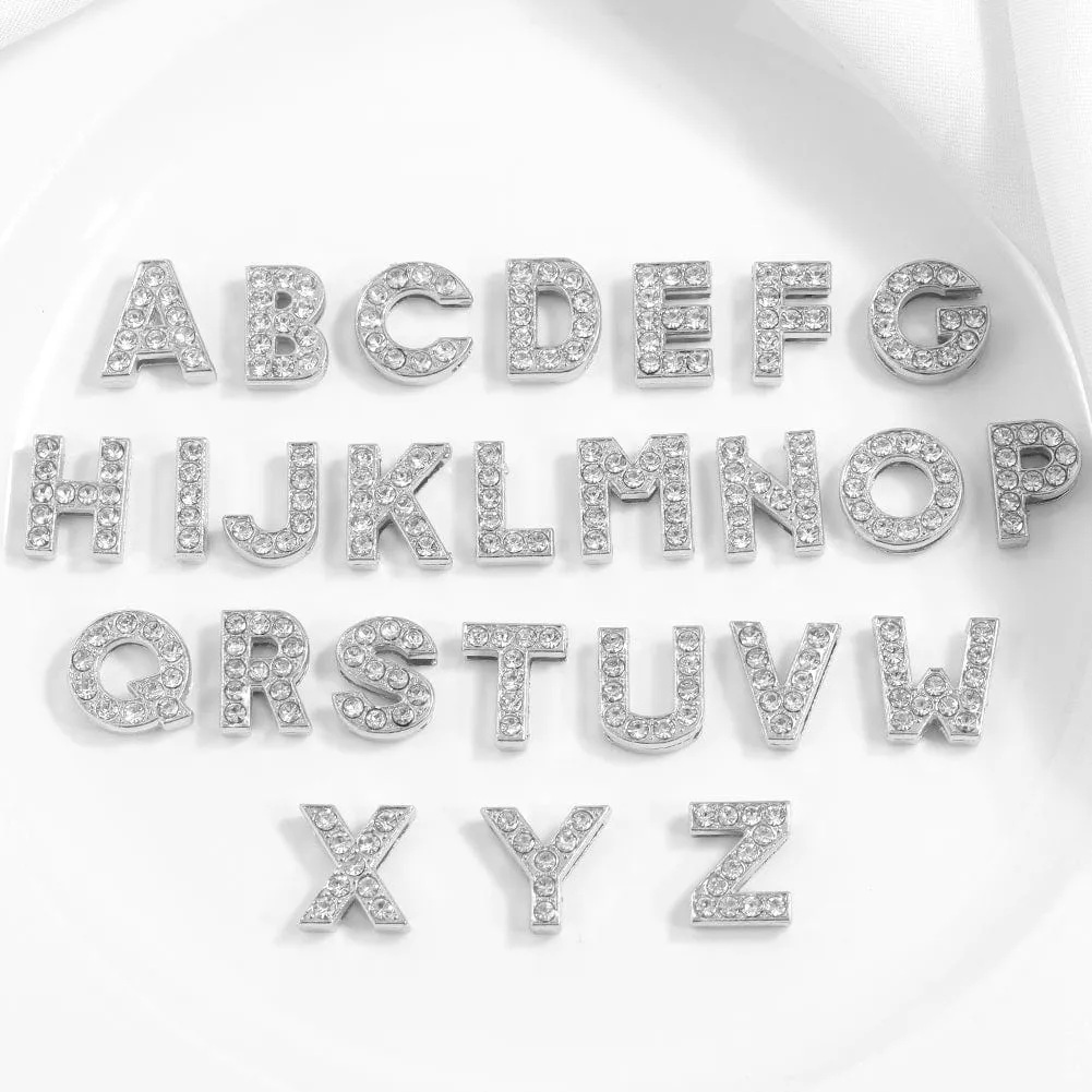 DIY Crystal Letters Halter Bikini Custom Name Bikini Cover Up Skirt Beach Body Jewelry(Custom 1-10 Letters)