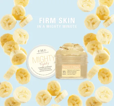 Farmhouse Fresh Mighty Tighty Turmeric & Banana Tightening Mask