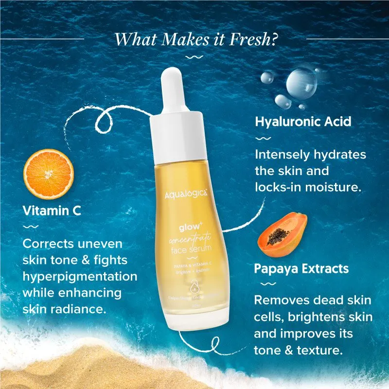 FREEBIE Glow  Concentrate Face Serum 30 ml