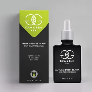 Glow & Glee Alpha Arbutin 3%   Ha Bright Booster Serum 30Ml