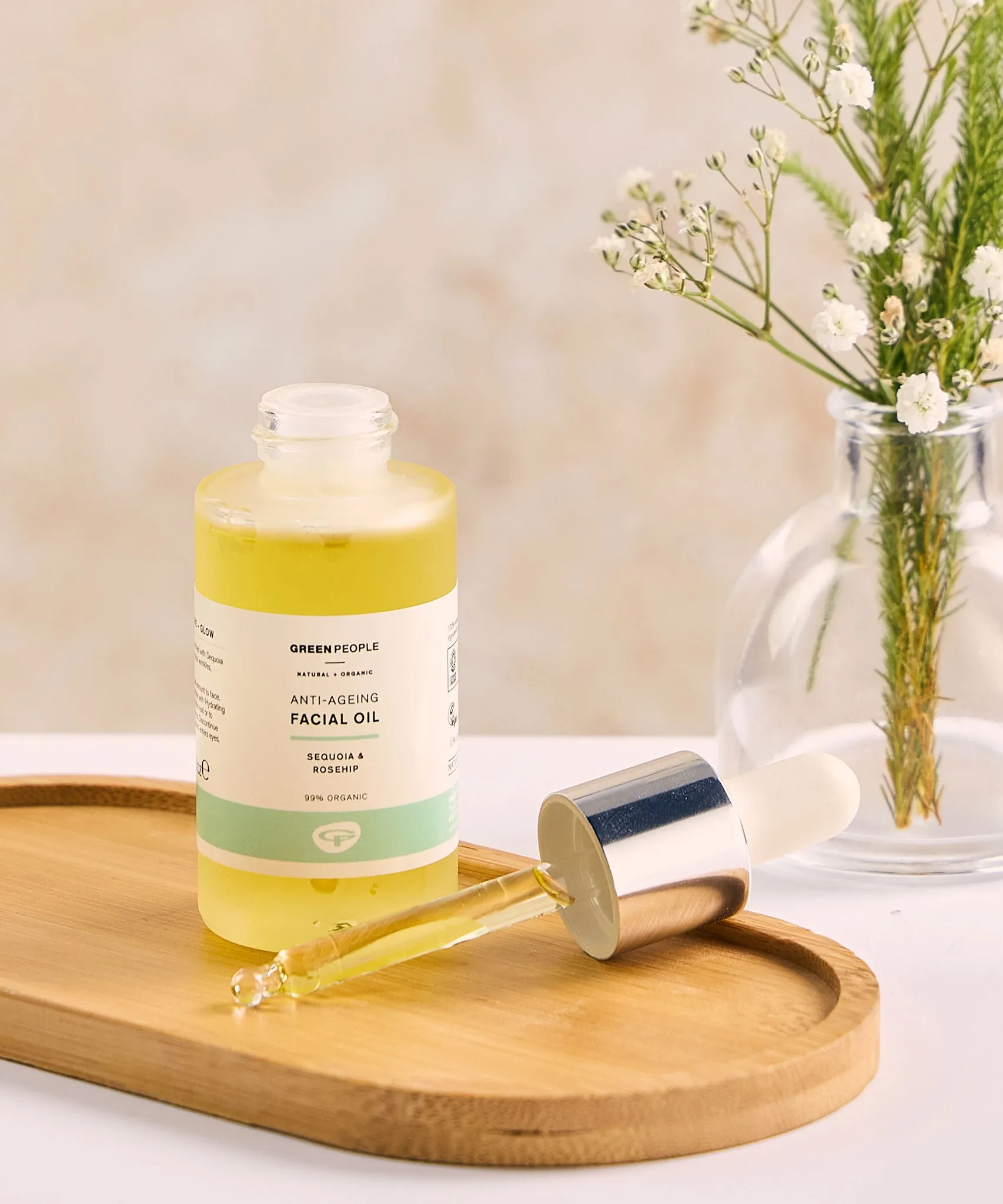 Green People Anti-Ageing Facial Oil - 30ml