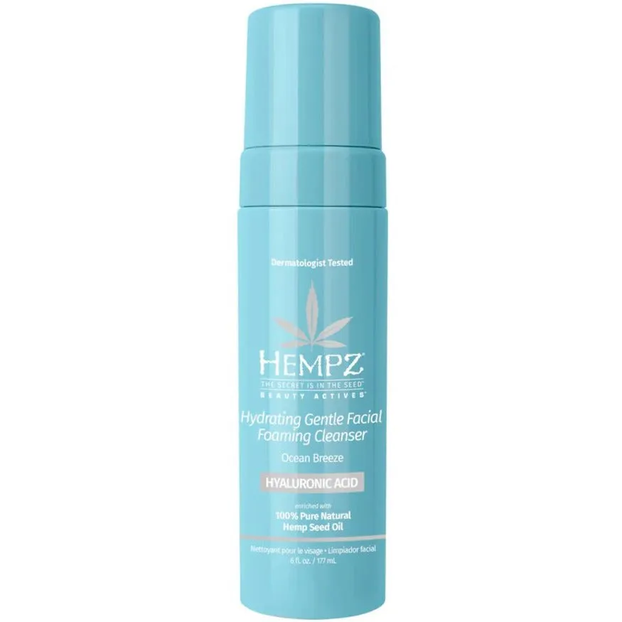 Hempz Ocean Breeze Hydrating Gentle Facial Foaming Cleanser