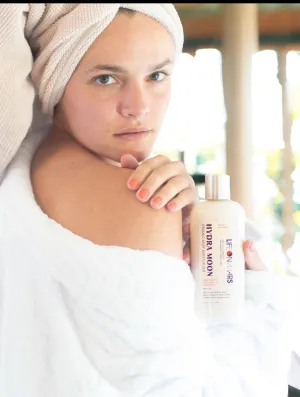 Hydra Moon –Thick and Creamy Organic Body Moisturizer with Porphyra Red Algae