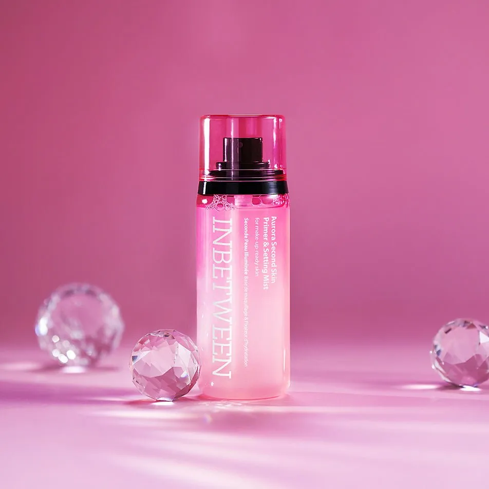 Inbetween Aurora Second Skin Makeup Setting Spray for Face