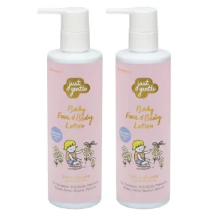 Just Gentle Baby Face and Body Lotion- Essential Lavender Twin Pack