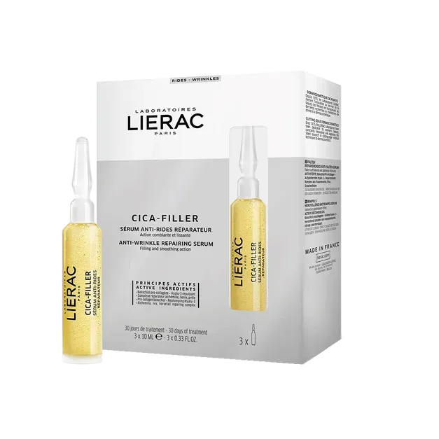 LIERAC CICA-FILLER ANTI-WRINKLE FILLING SERUM - 3*10ML