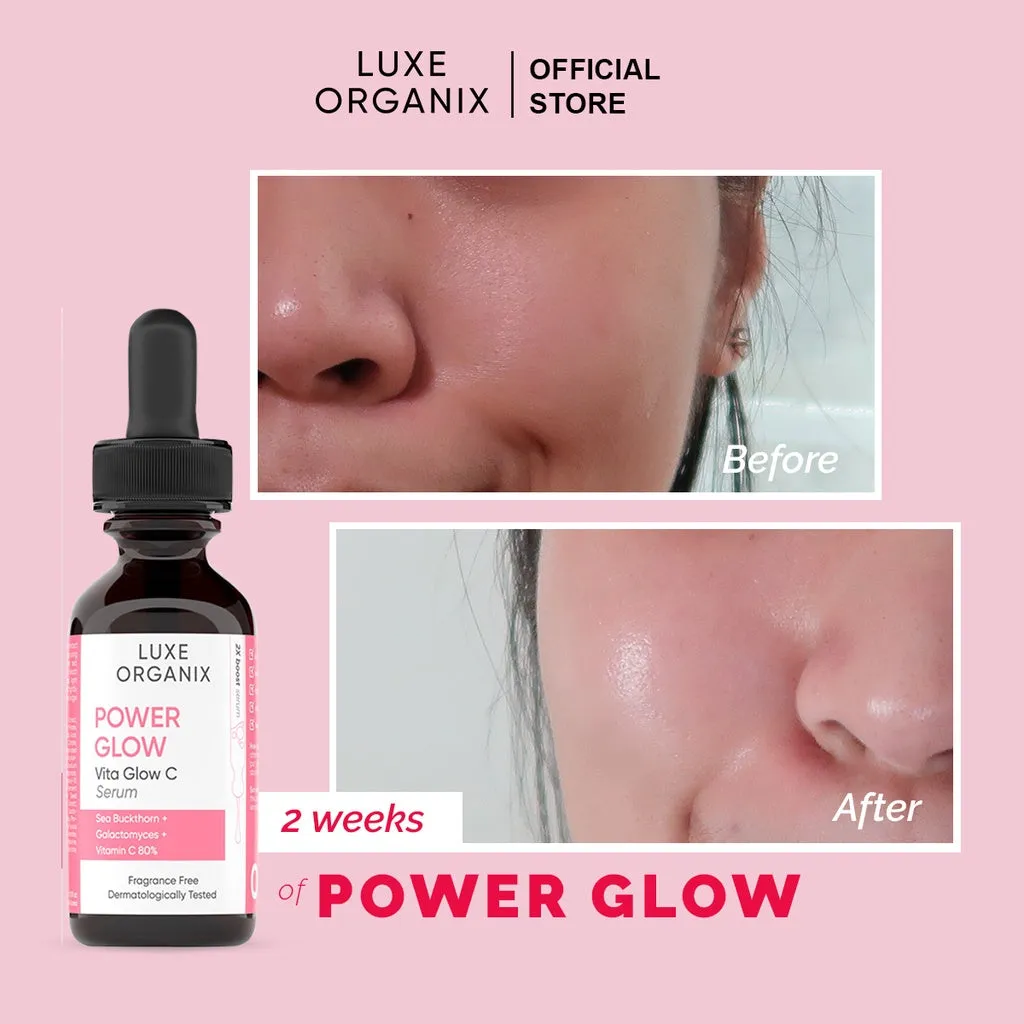 Luxe Organix Power Glow Serum Vitamin C 20% 30ml