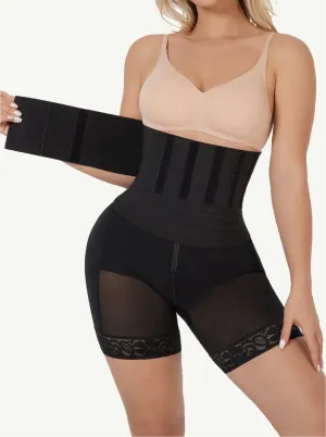 LuxxSlim® 2-In-1 High-Waisted Booty Lift Shaper Shorts