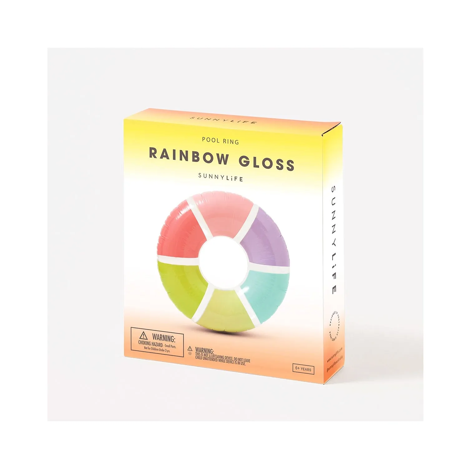 Pool Ring - Rainbow Gloss