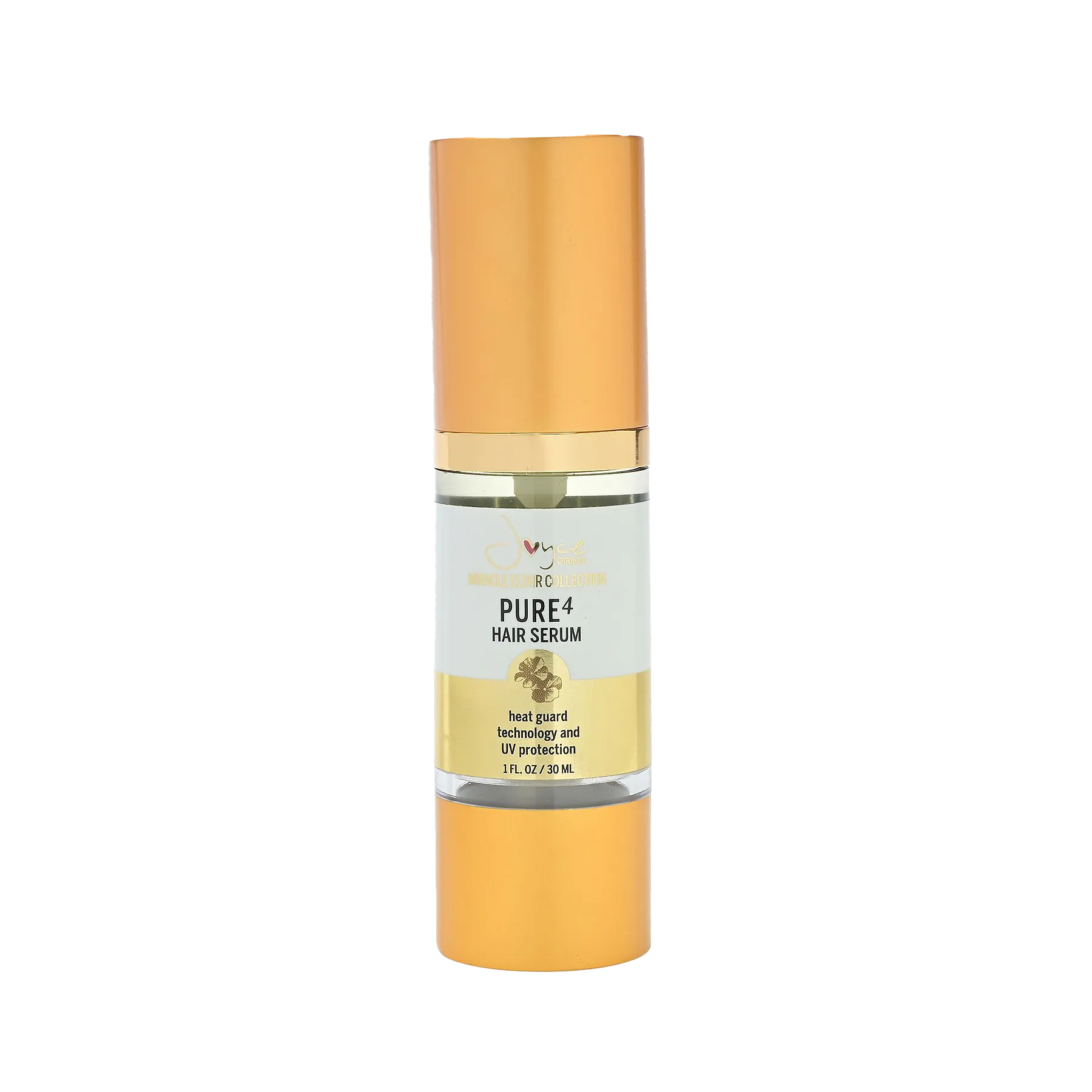 Pure4 Hair Serum with Heat Guard Technology   UV 1 oz