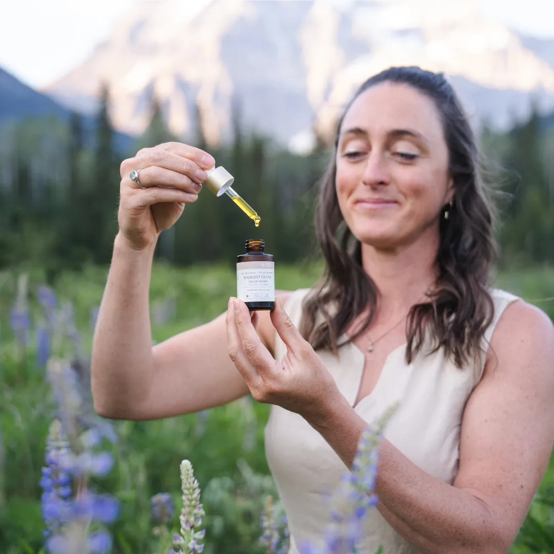 Radiant Glow Facial Serum with Olive Squalane   Sea Buckthorn