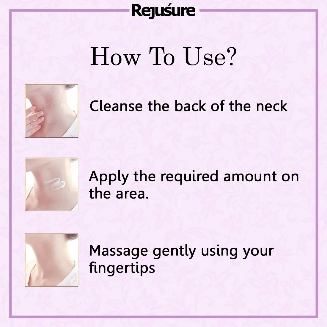 Rejusure Neck Firming Cream – Restore Firmness – 50gm (Pack of 3)