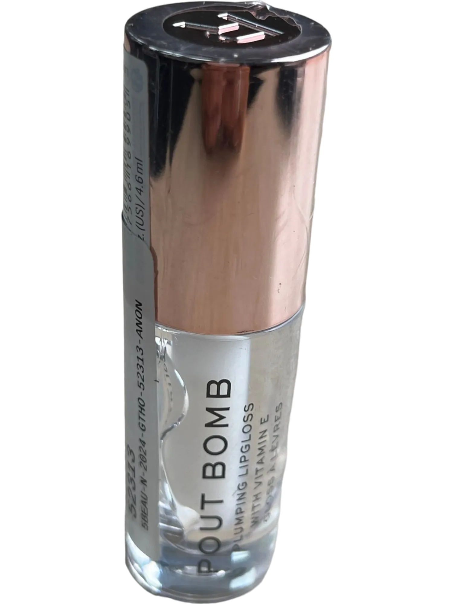 Revolution Transparent Pout Bomb Plumping Gloss Beauty Lip Gloss