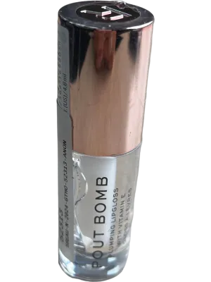 Revolution Transparent Pout Bomb Plumping Gloss Beauty Lip Gloss