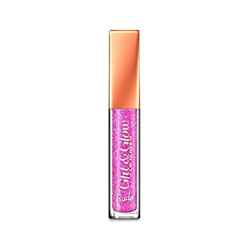 Rude - Glit & Glow Lip Gloss - Tease Me