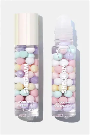 Sheglam Good Times Roll Ball Lip Oil - Life's A Party