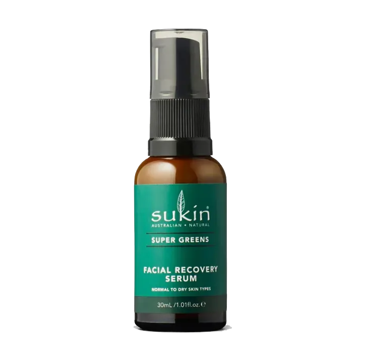 Sukin Super Greens Facial Recovery Serum 30ml
