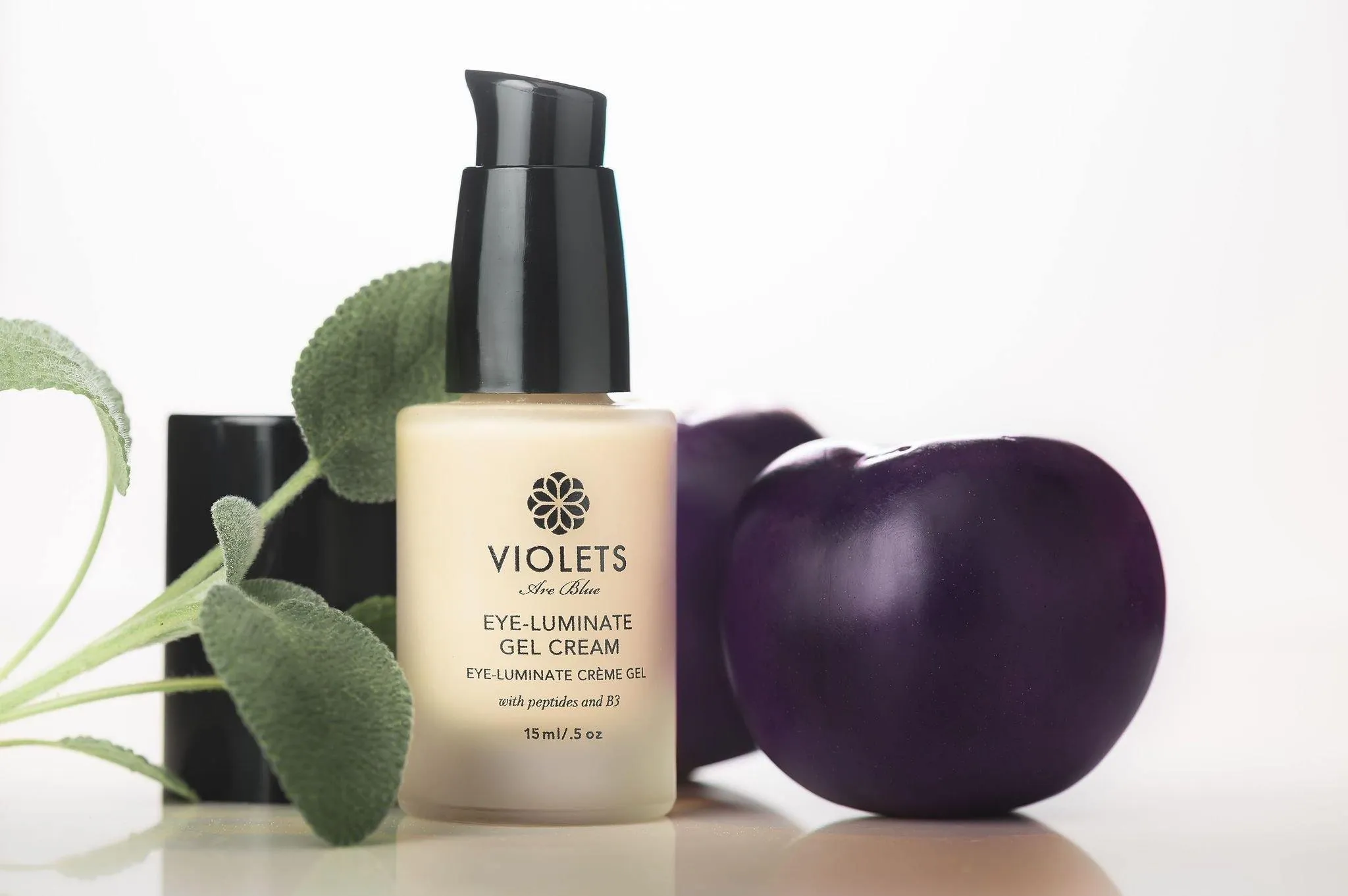 Tightening and brightening Eye-Luminate Vegan gel/cream