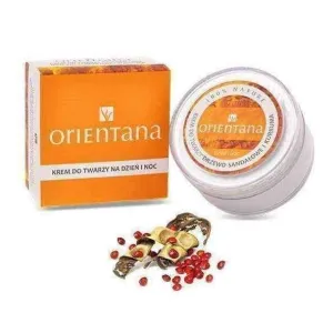 Turmeric face cream and Sandalwood ORIENTANA 50g