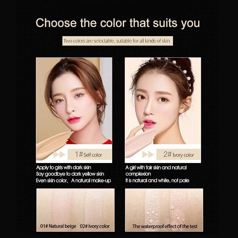 US Mushroom Head Air Cushion BB CC Cream Concealer Foundation Stick Moisturizing