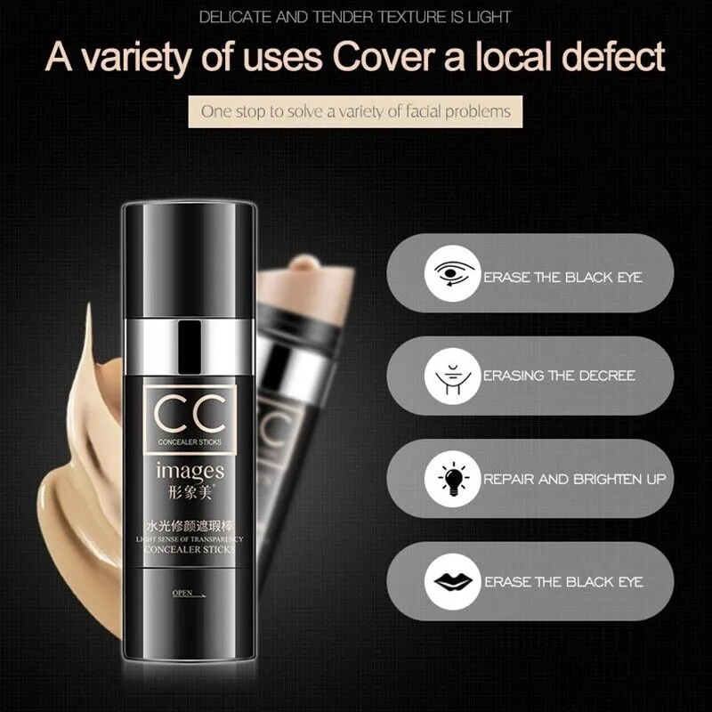 US Mushroom Head Air Cushion BB CC Cream Concealer Foundation Stick Moisturizing