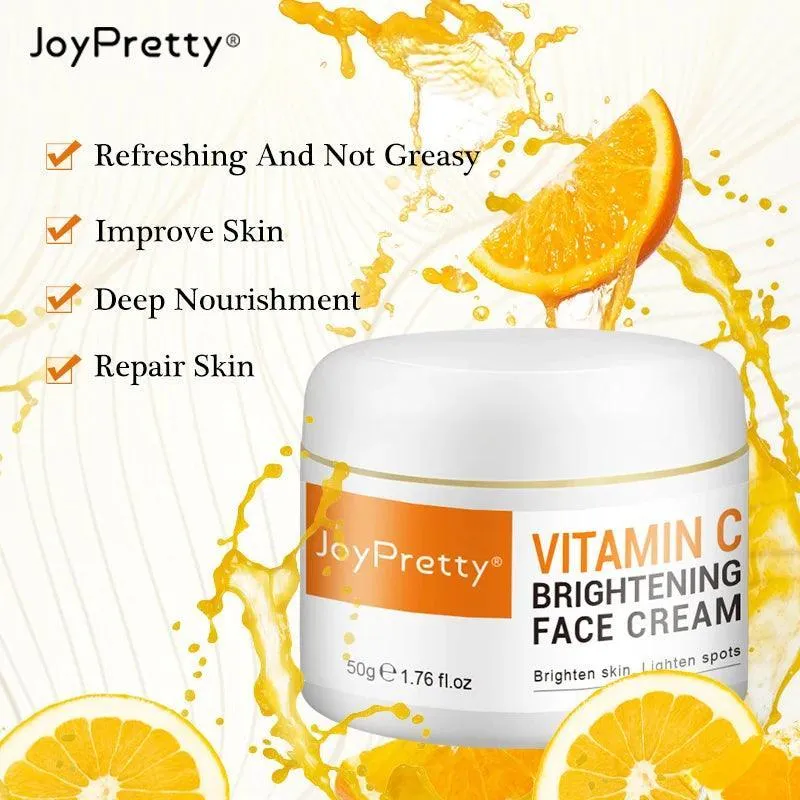 Vitamin C Brightening Cream: Dark Spot Remover & Anti-Aging Solution