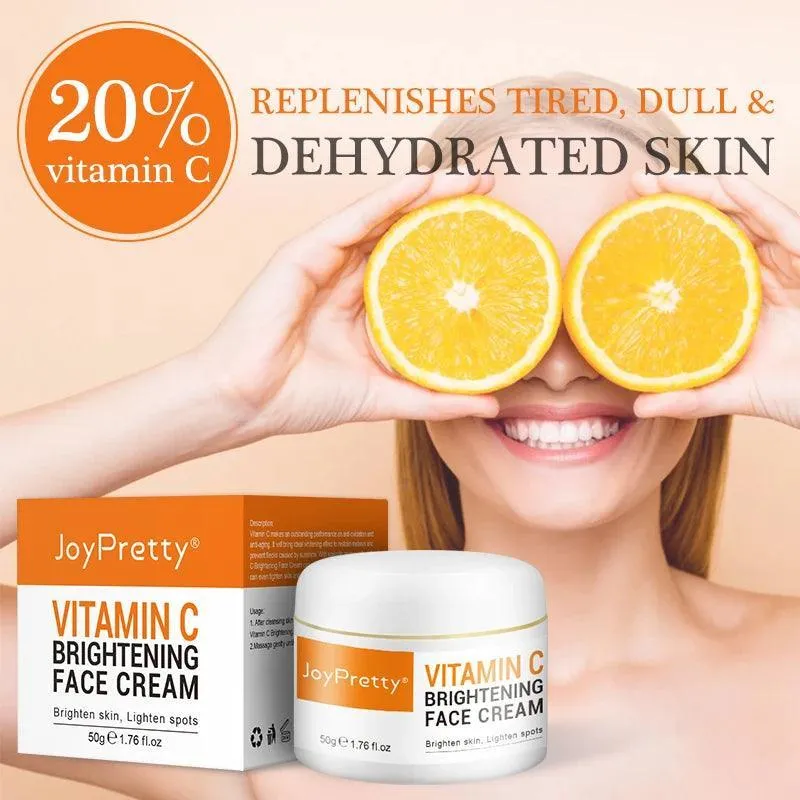 Vitamin C Brightening Cream: Dark Spot Remover & Anti-Aging Solution