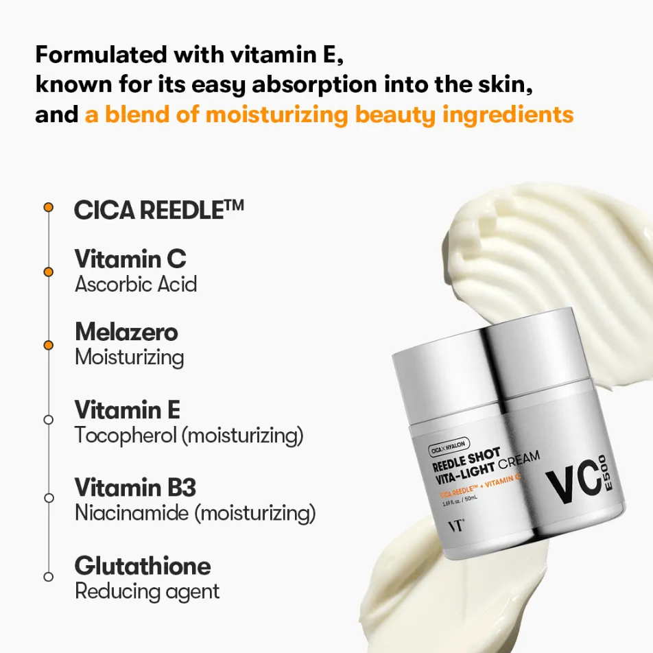 VT REEDLE SHOT VITA-LIGHT CREAM 50ml