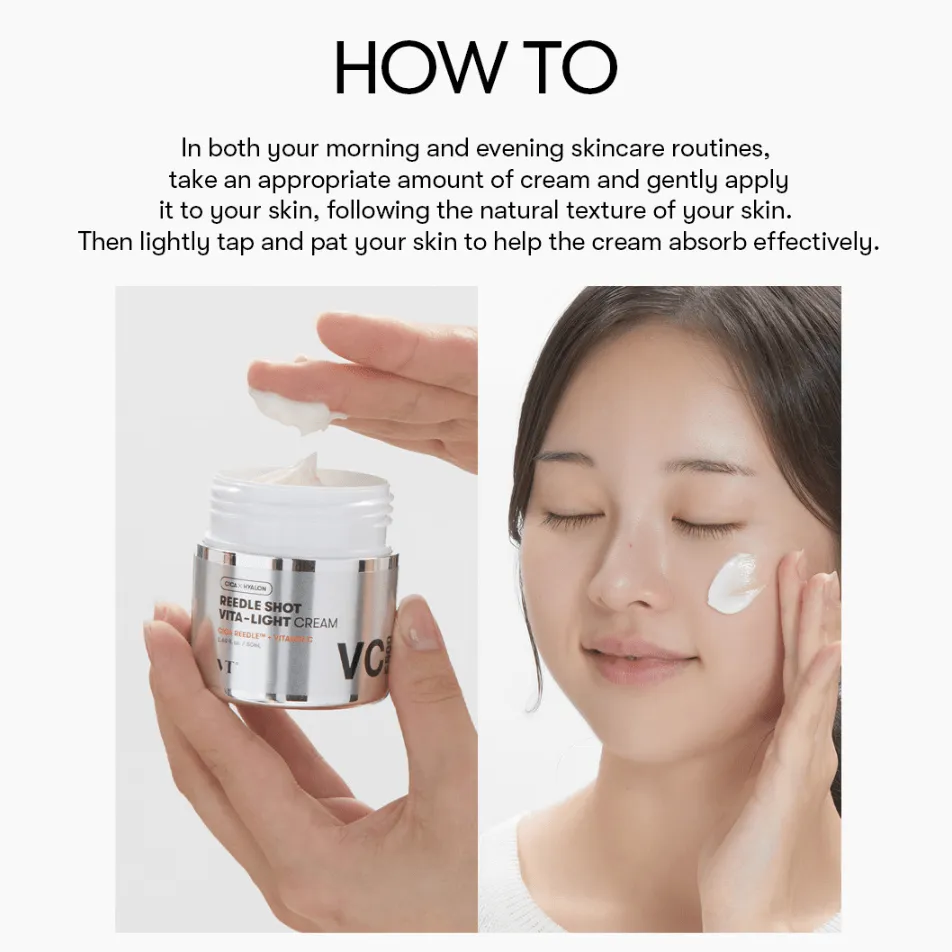 VT REEDLE SHOT VITA-LIGHT CREAM 50ml