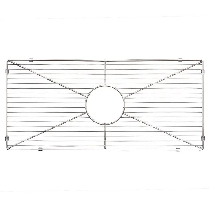 ZLINE Farmhouse Reversible Fireclay Sink in White Gloss (FRC5121-WH-36)